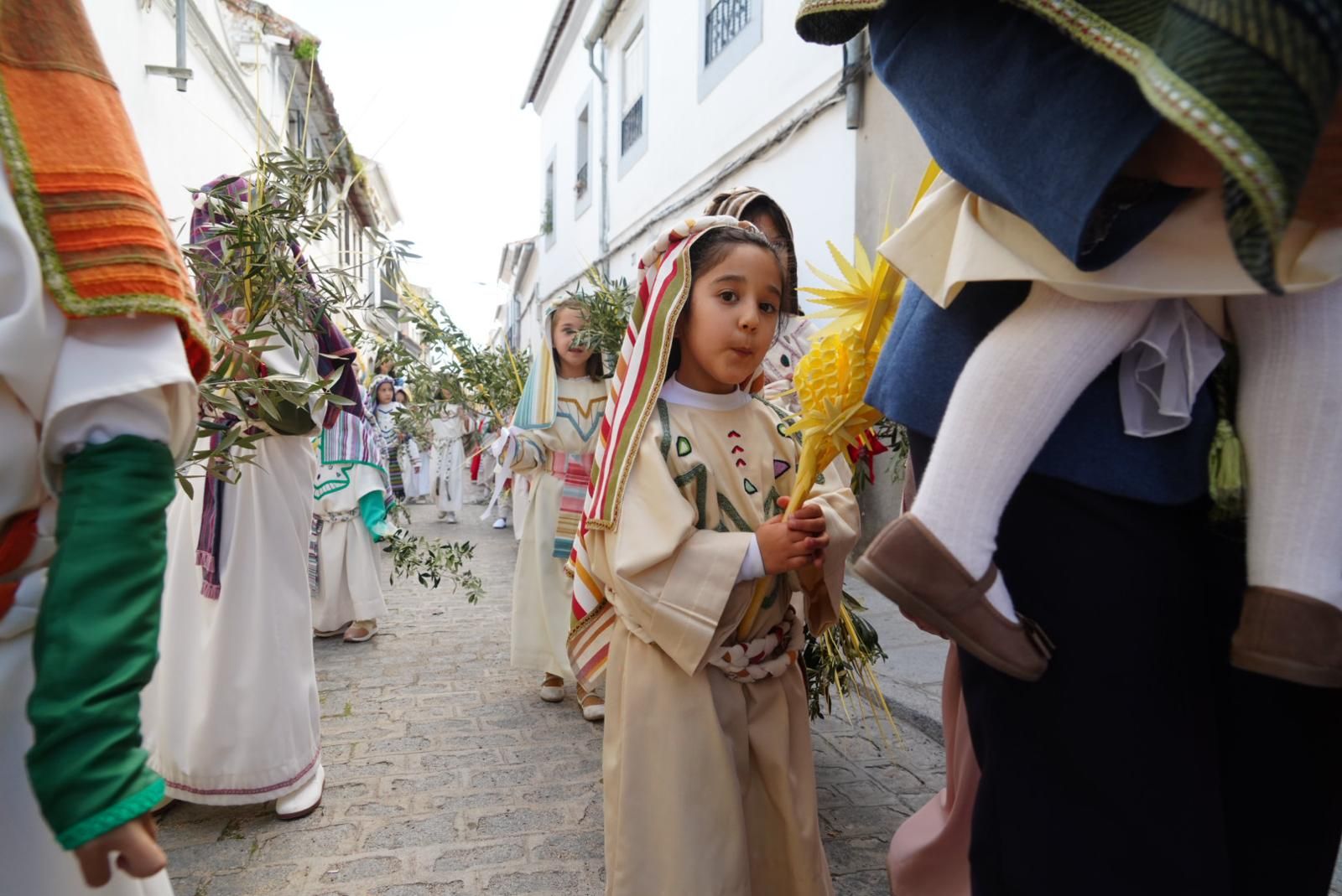 La procesión de la Borriquita en Pozoblanco