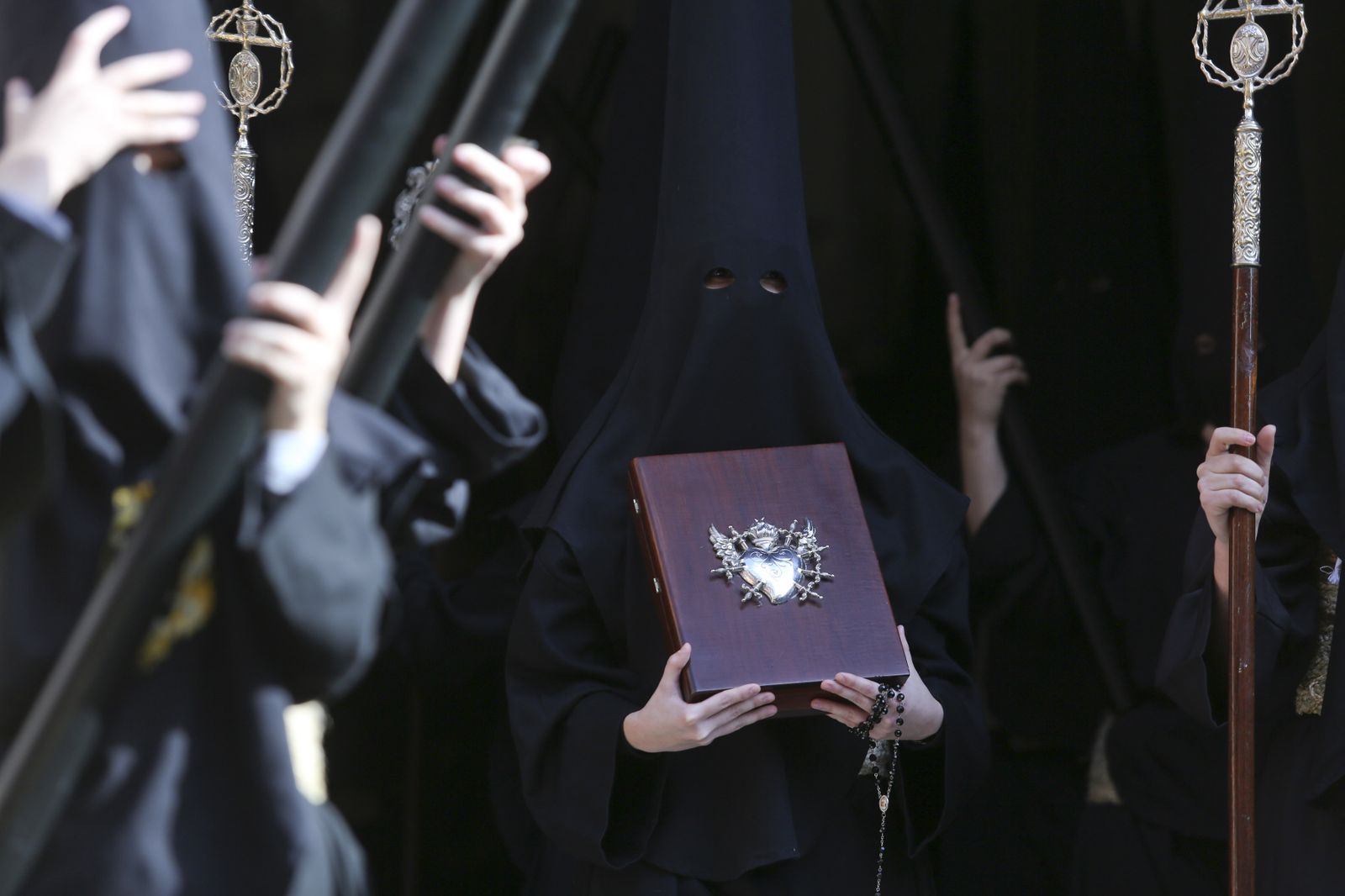 Las fotos de Santa Cruz, en el Jueves Santo de Málaga