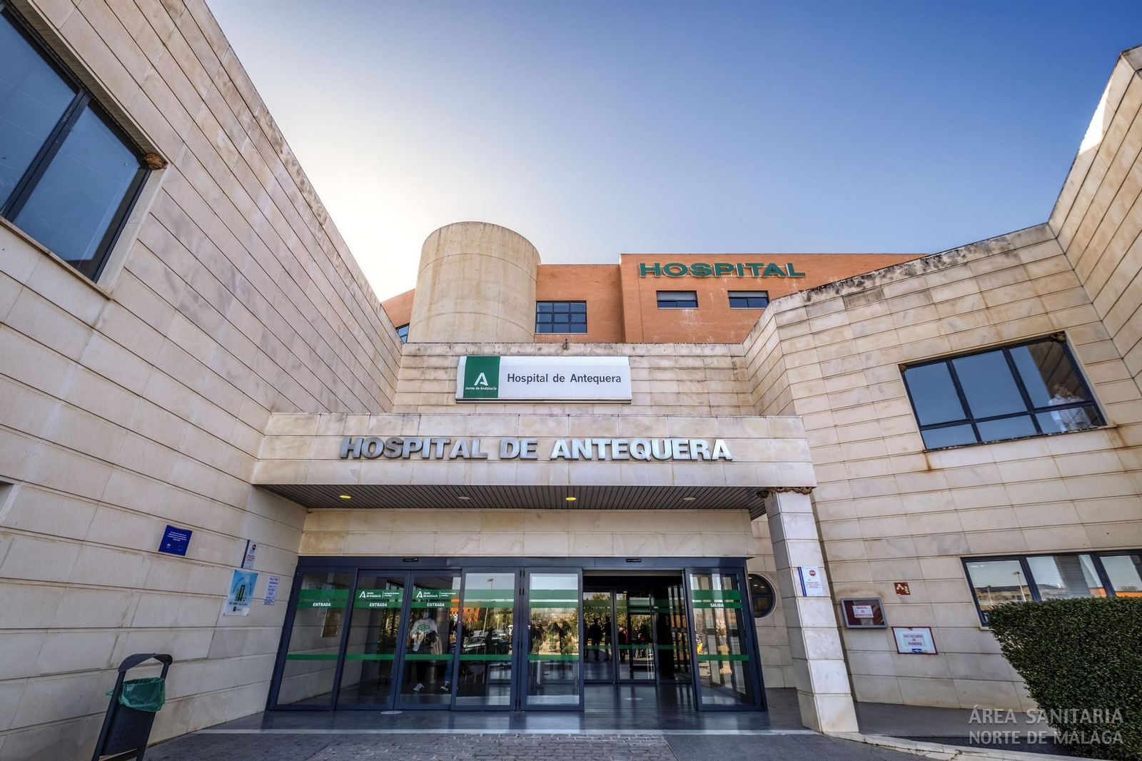 Imagen del Hospital de Antequera.