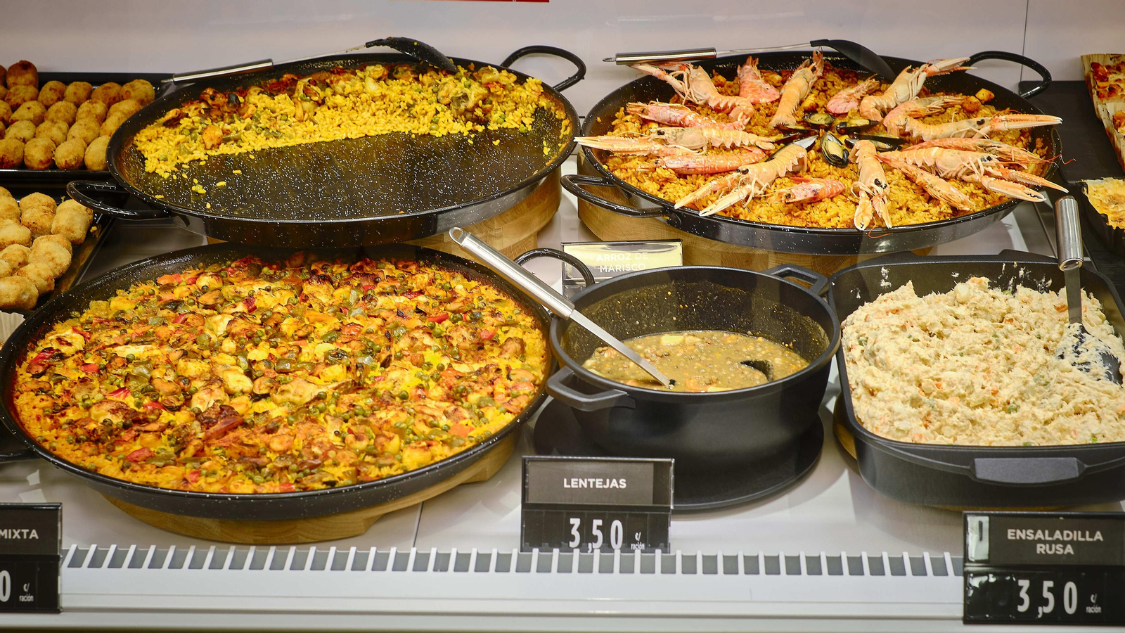 Interior del nuevo Mercadona de Fadricas