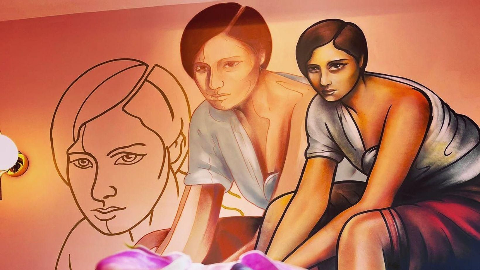 Graffiti en honor a la Chiquita Piconera en Voraz de Julio