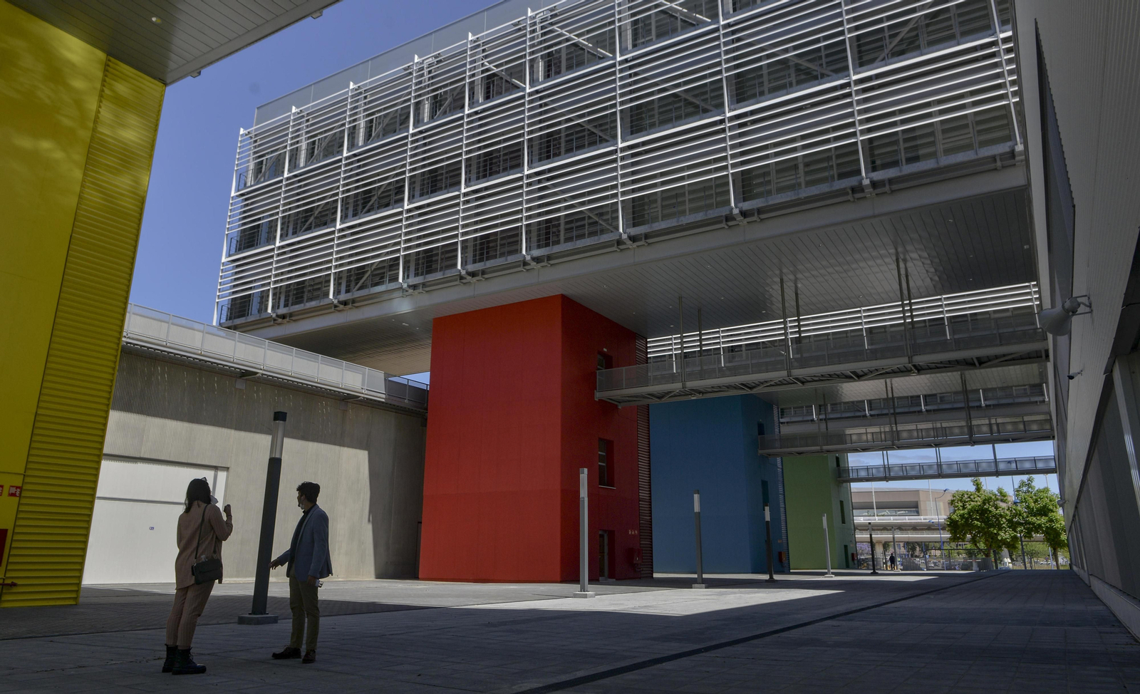 Instalaciones del Cateps en las que se construirá el aulario de la Politécnica.