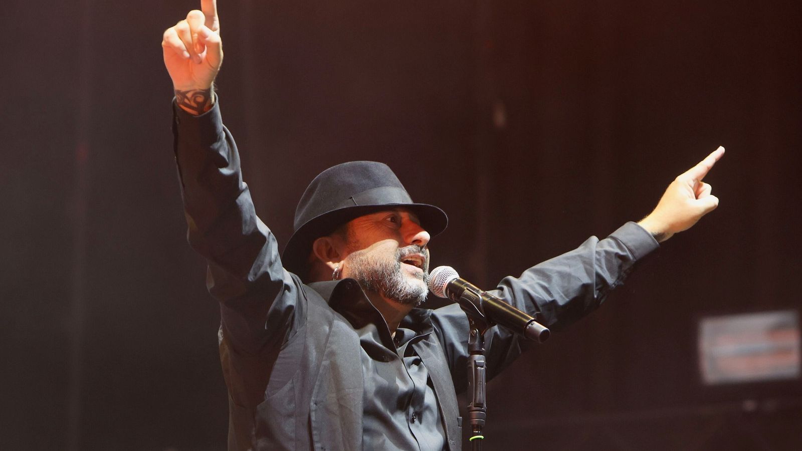 Concierto de El Barrio en el ciclo Cabaret Festival, en Sevilla.