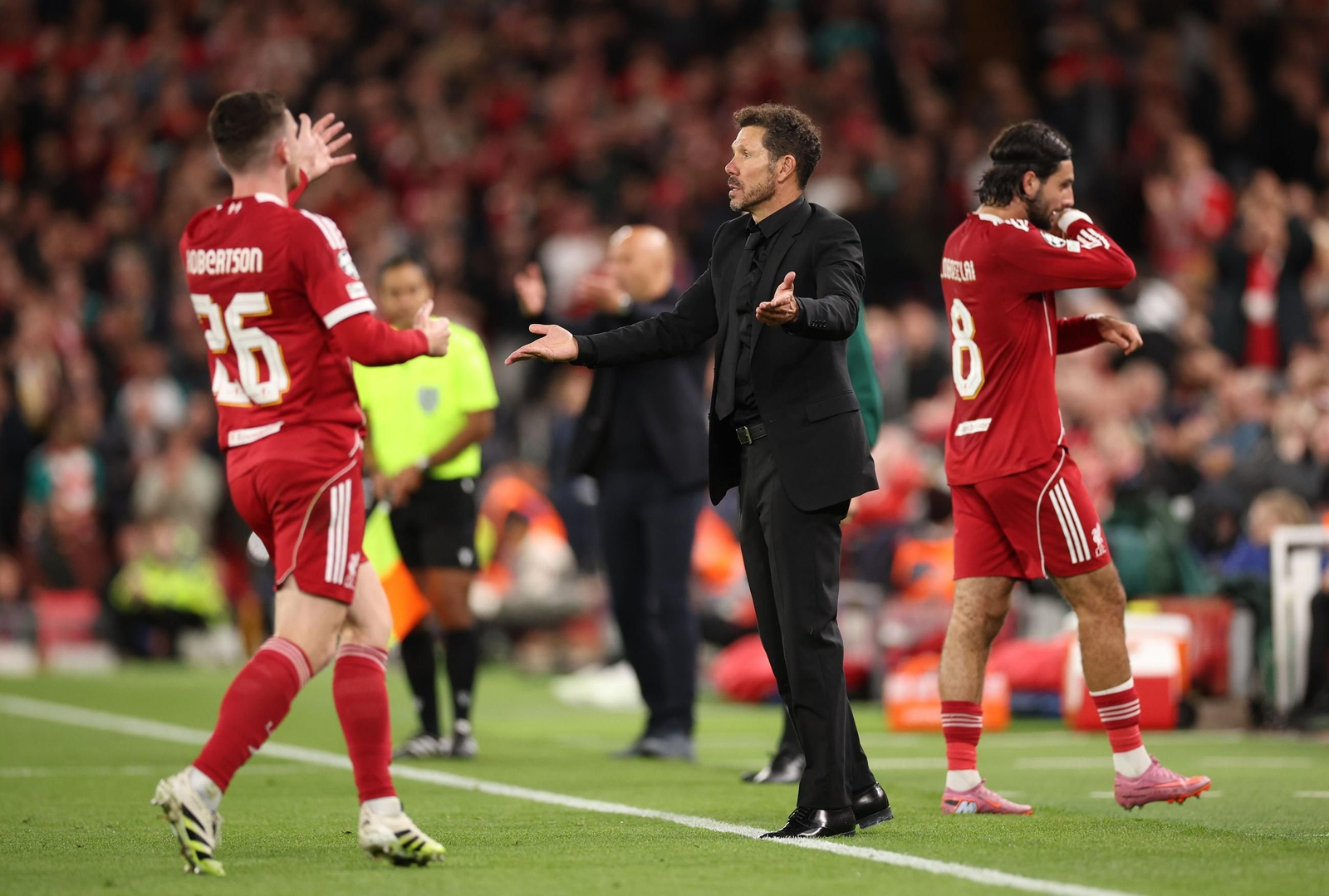 Las fotos del Liverpool - Atlético de Madrid