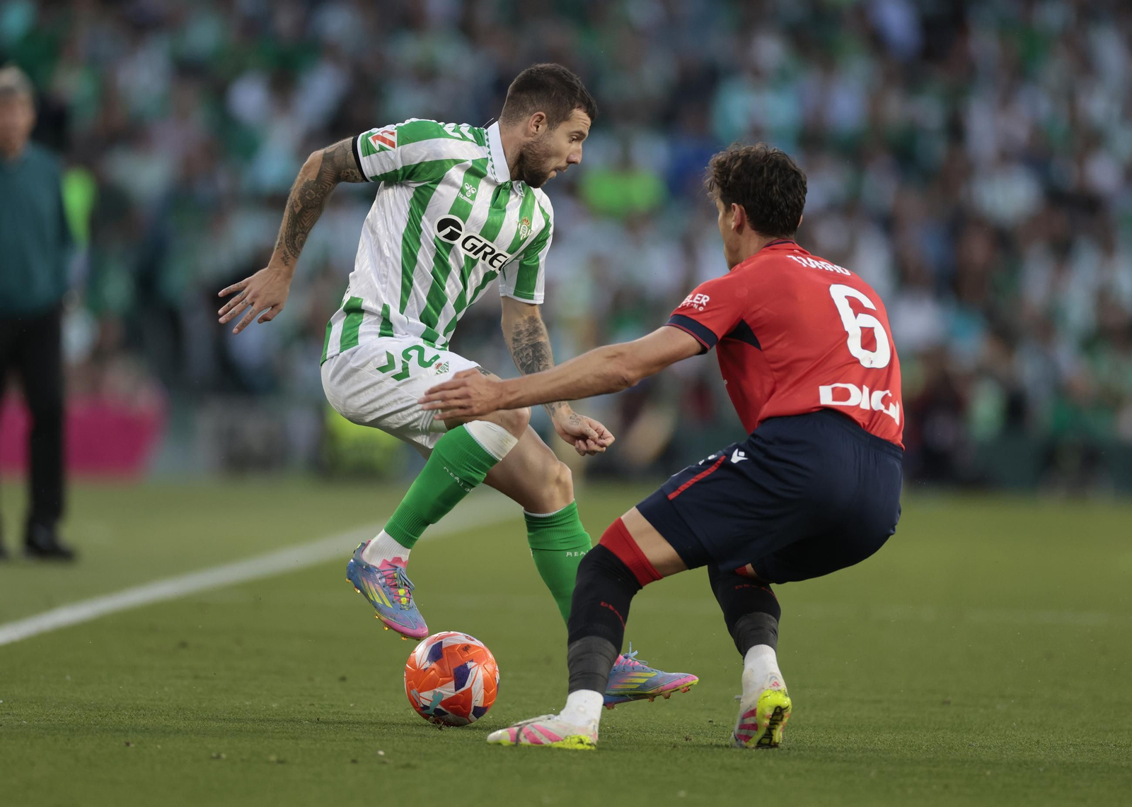 Las fotos del Betis - Osasuna