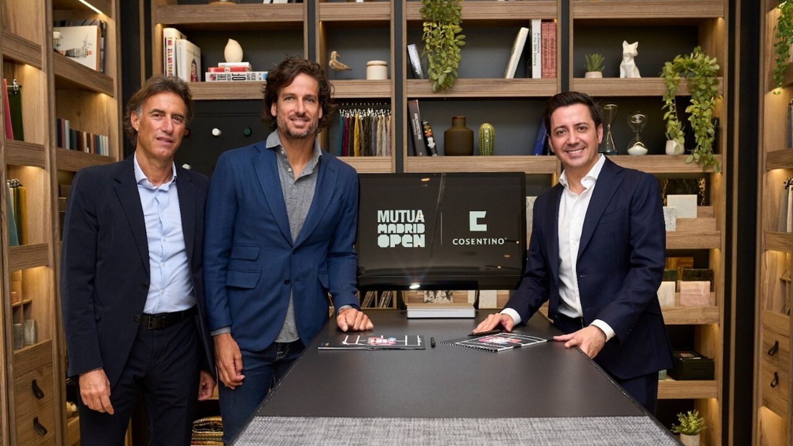 Mutua Open y Cosentino sellan la renovación del acuerdo en el Cosentino City de Madrid