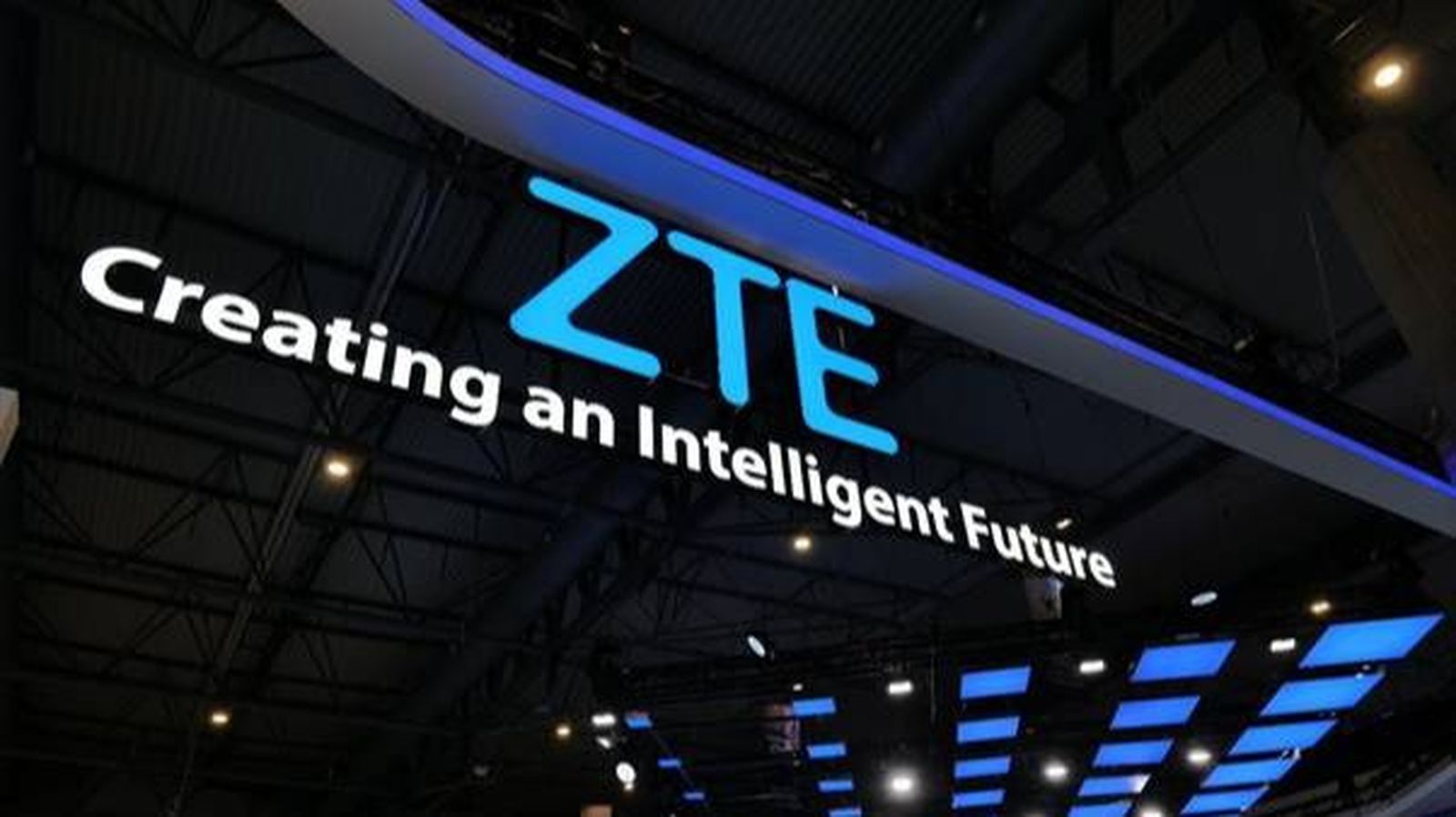 Expositor de ZTE en el MWC 2026