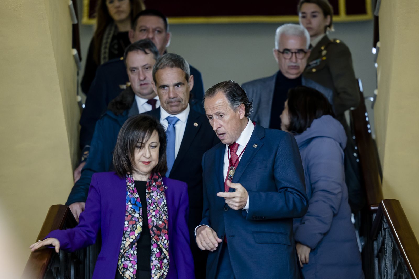 Las imágenes de la visita de la ministra de defensa Margarita Robles a Chiclana con motivo del 212 aniversario de la  Batalla de la Barrosa.