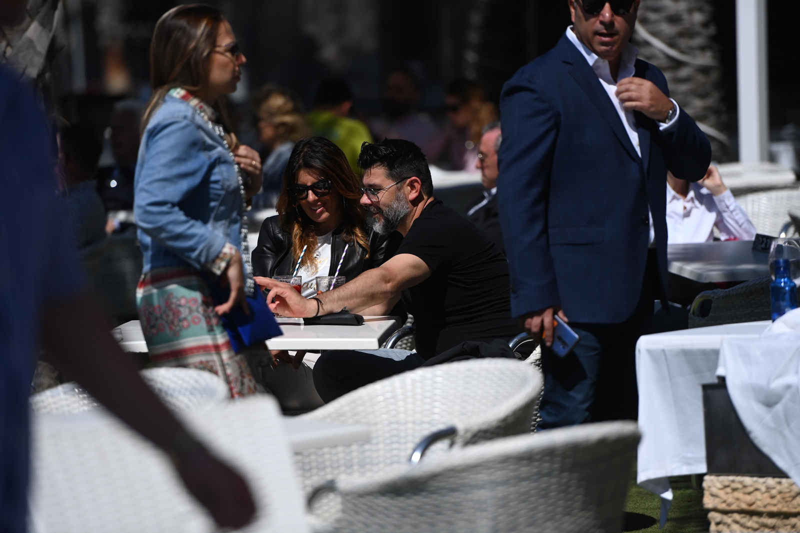 Así lucen las playas y chiringuitos de Málaga este sábado (fotos)