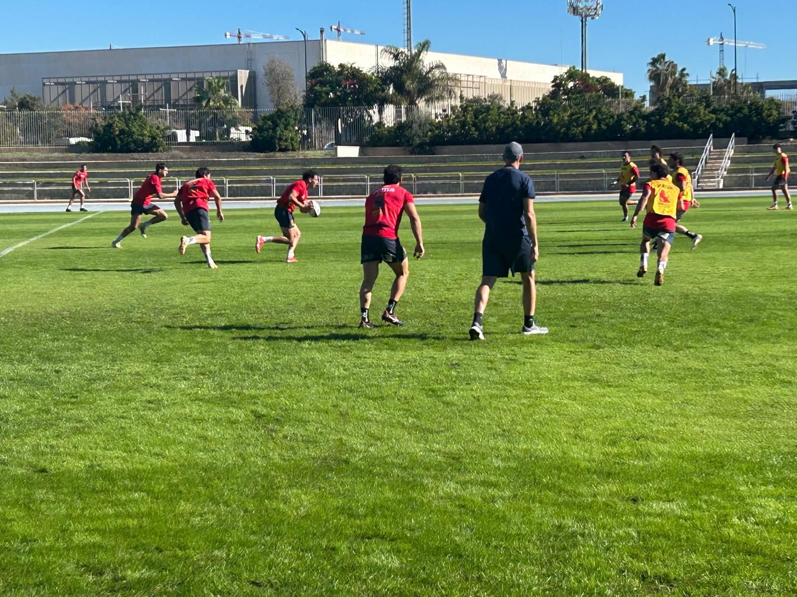 España ya prepara el duelo con Fiyi en el Ciudad de Málaga