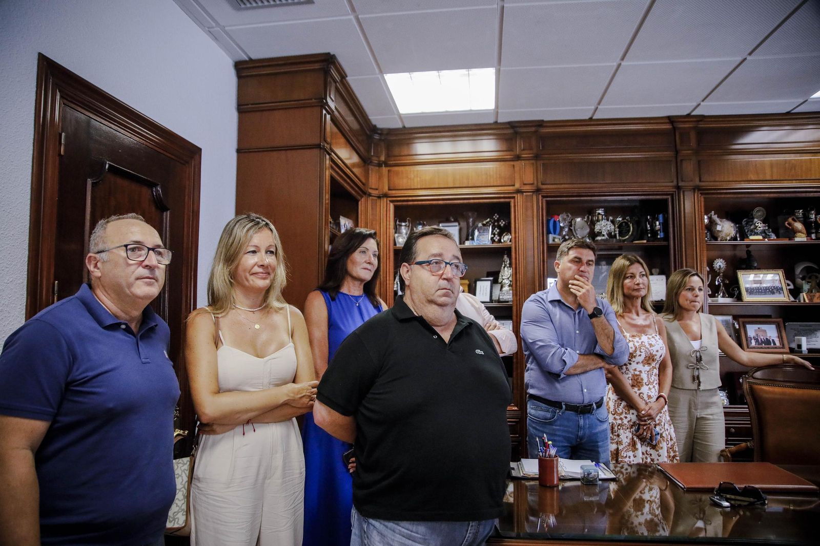 Álex Baena en el Ayto de Roquetas de Mar, en imágenes