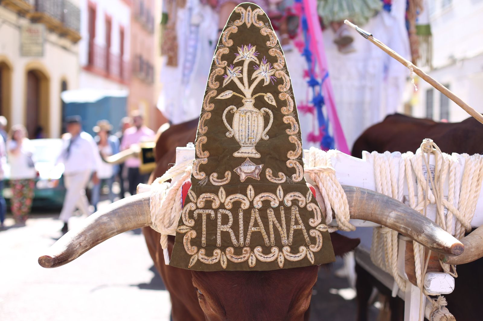 Salida de la Hermandad del Rocío de Triana