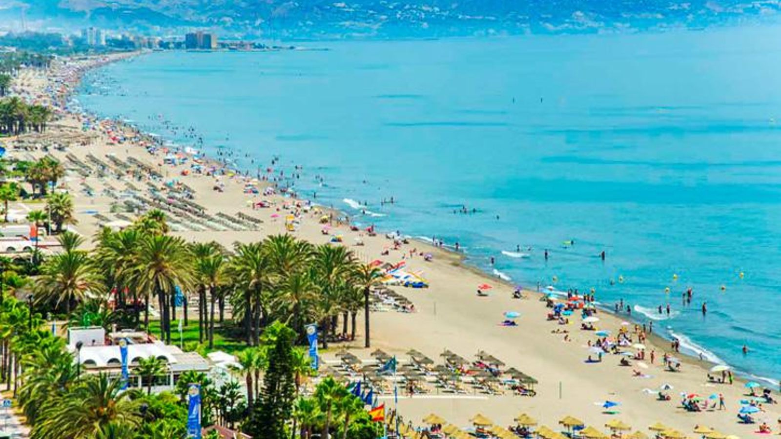 La playa de Playamar.