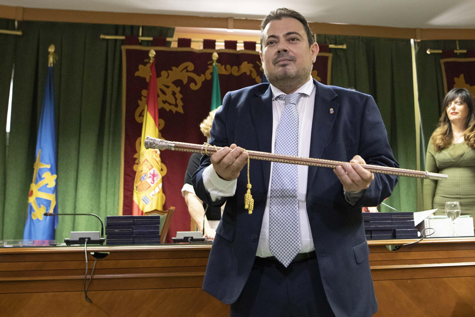 La constitución de los Ayuntamientos de Granada, en imágenes