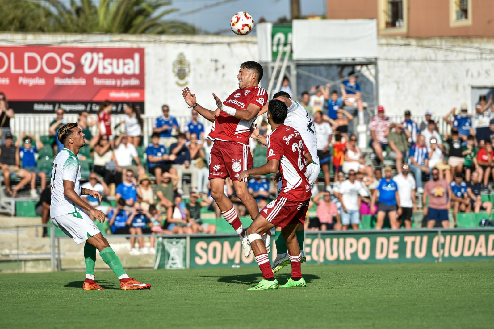 Imágenes del 1-1 del Xerez CD en casa del Sanluqueño
