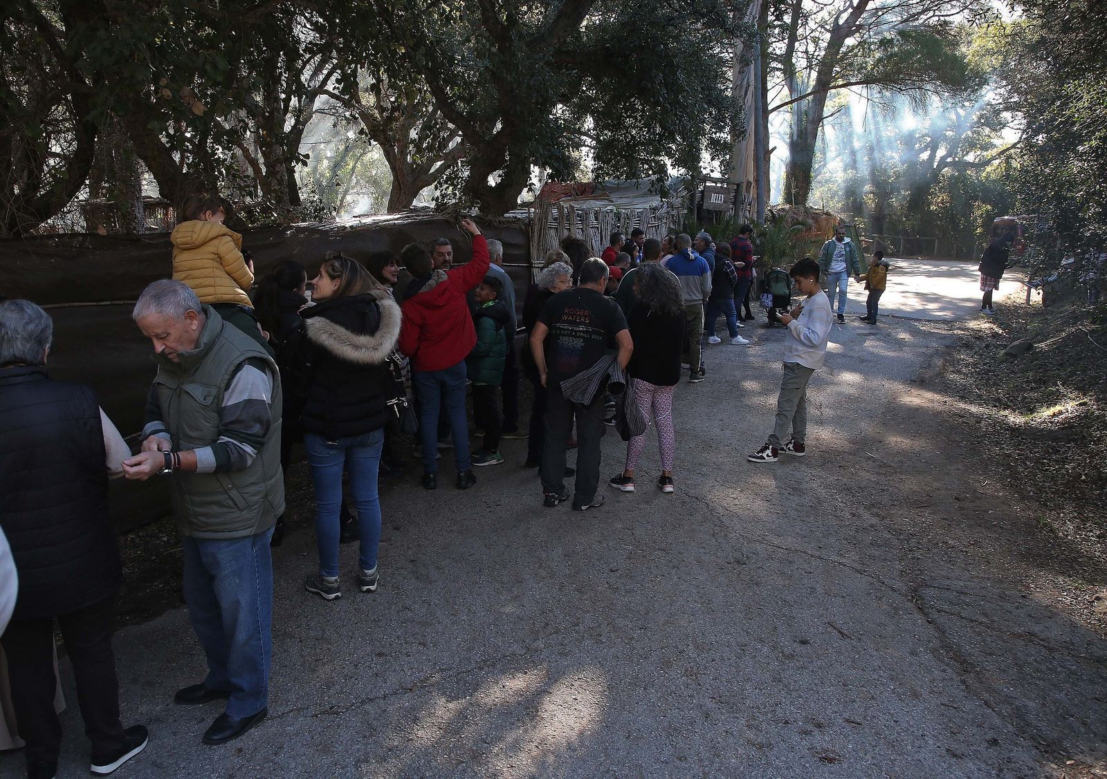 La inauguración del Belén Viviente de Pelayo, en imágenes