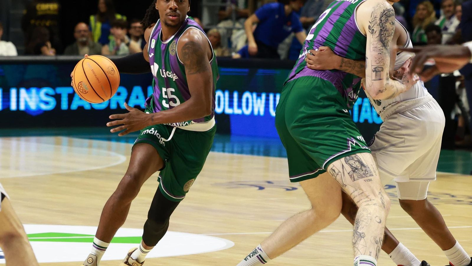 El Unicaja-Reggiana de cuartos de final de la BCL, en fotos