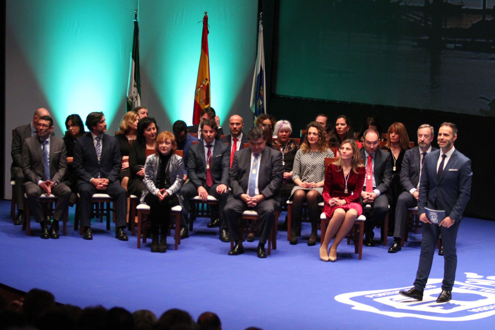 Imágenes de la entrega de las medallas de Huelva