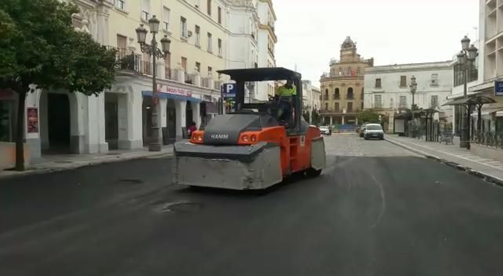 Asfaltado del eje Corredera-Esteve