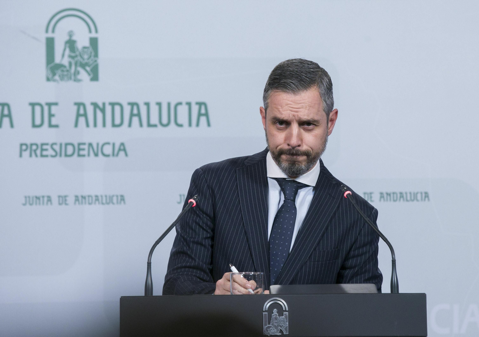 El consejero de Hacienda, Juan Bravo.