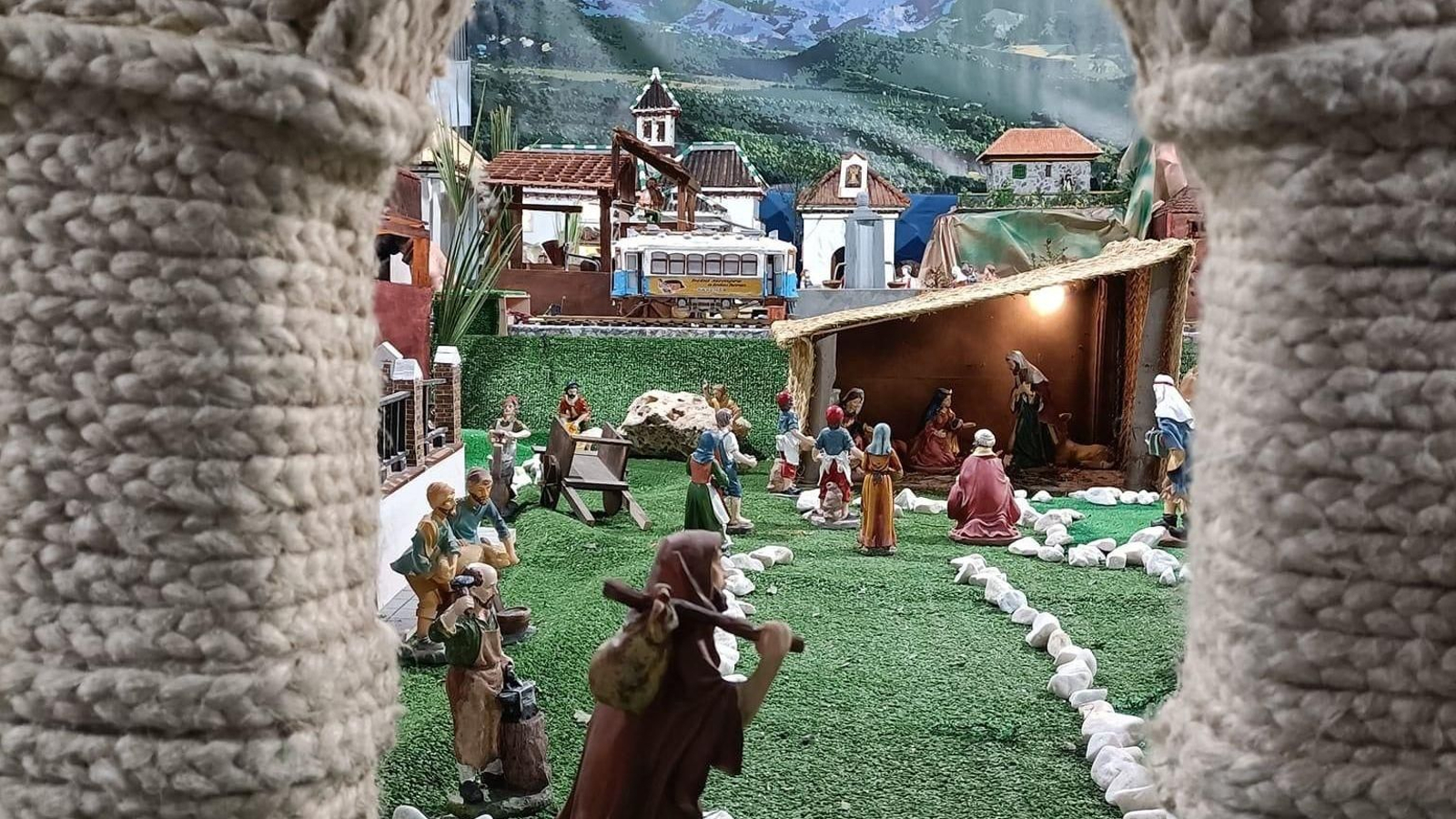 Imagen del Belén artesanal de La Zubia