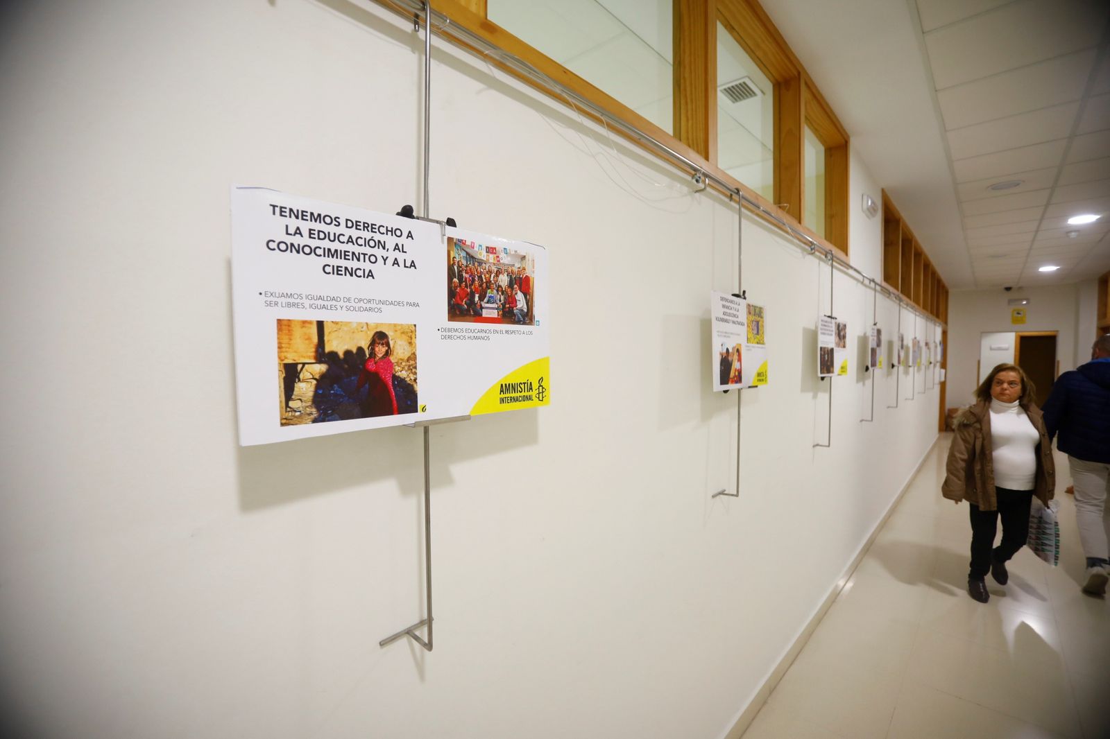 La exposición 'Derechos Humanos, presente y futuro' de Amnistía Internacional, en imágenes