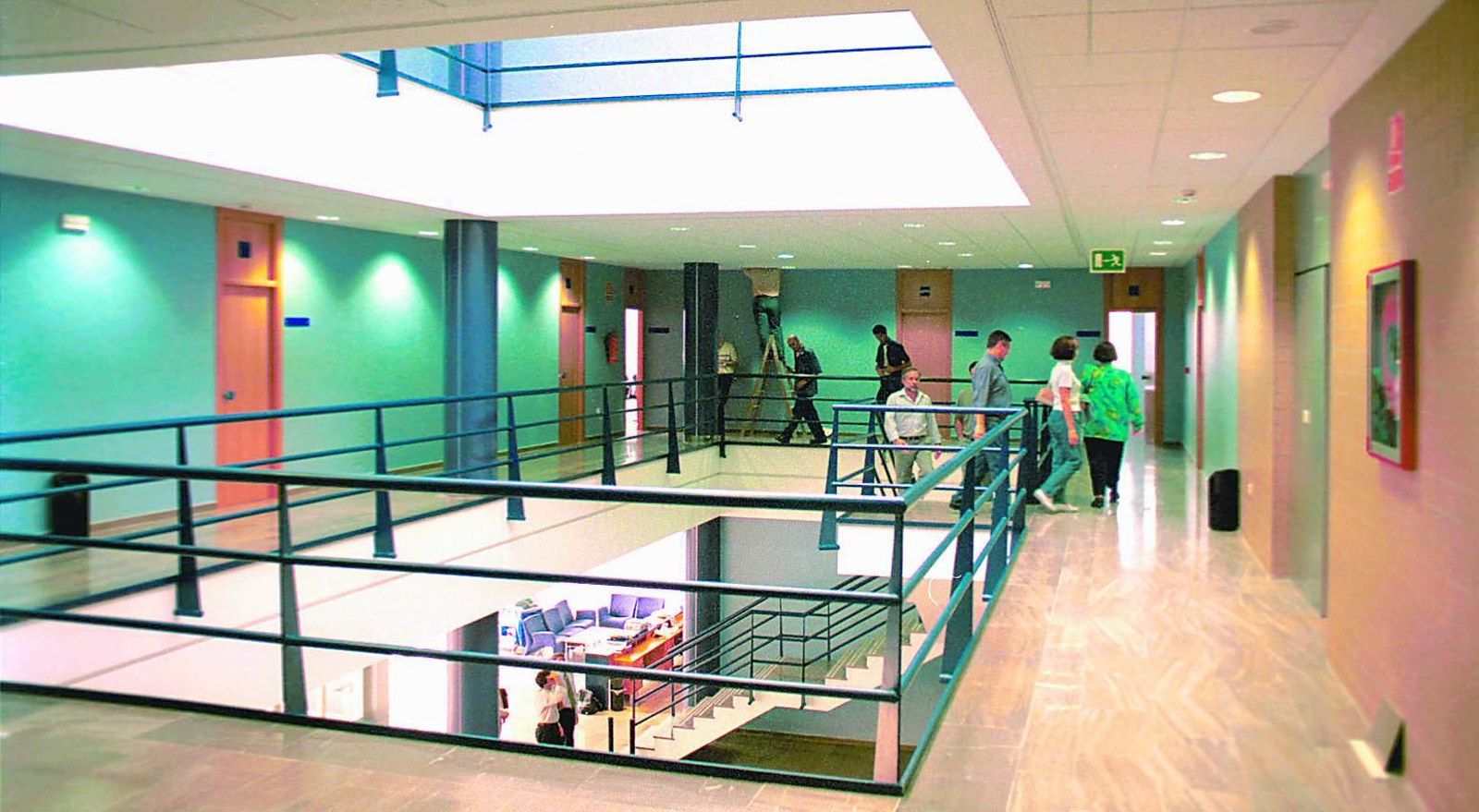 Planta principal del Edificio Heracles, donde se ubica Global Center.