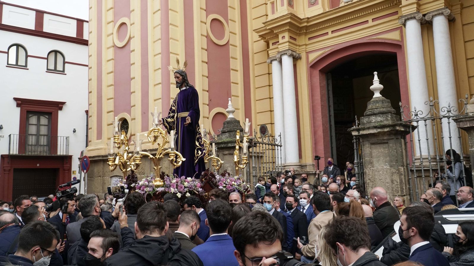 Imágenes del traslado del Beso de Judas