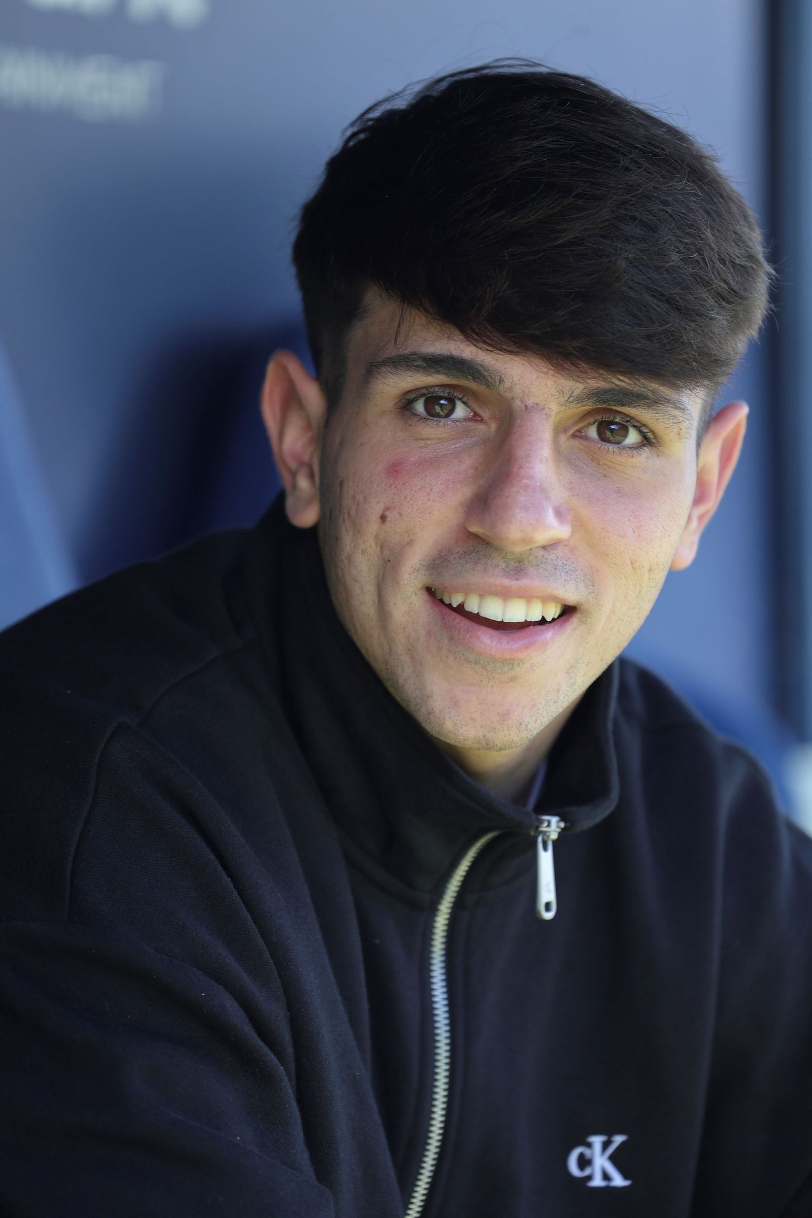 La entrevista a Izan Merino, en fotos