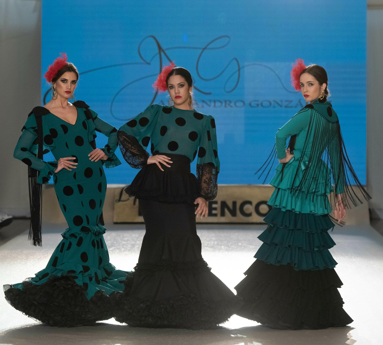 Desfile Alejandro González en Lepe Loves Flamenco 2020