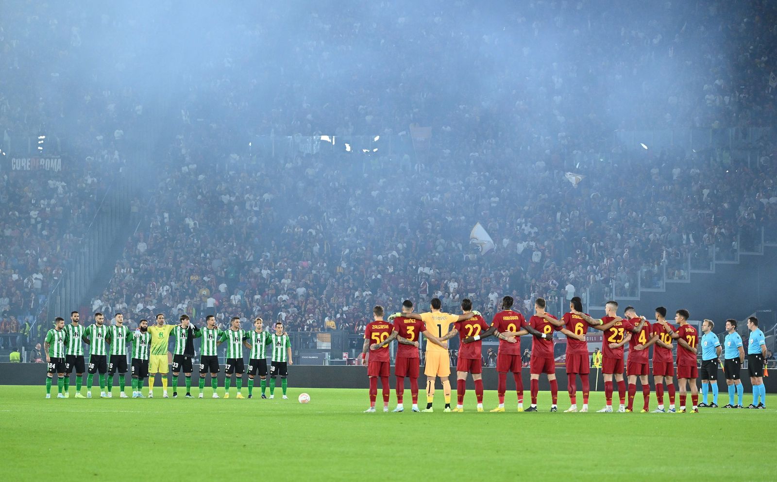 Las fotos del Roma-Betis de la Europa League