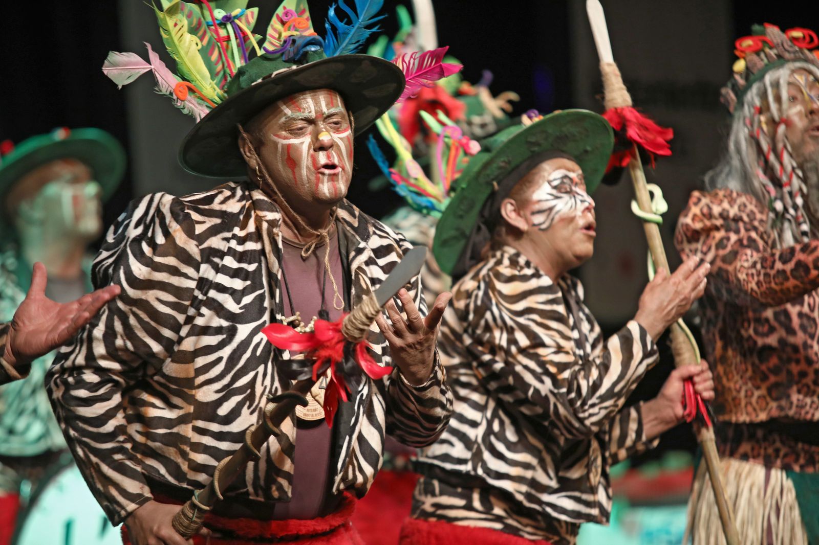 Chirigota 'Entre sábanas, selvas y ríos, este año vamos al Rocío'