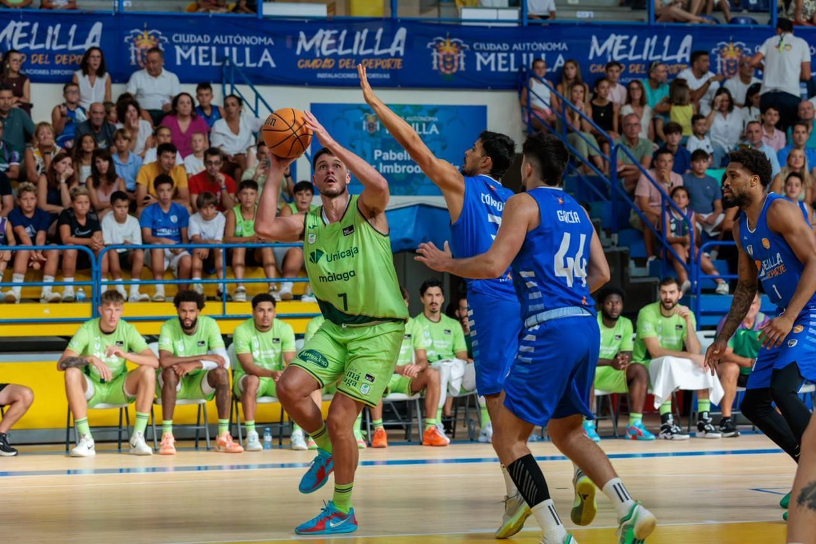 Las fotos del Melilla-Unicaja, II Memorial Javier Imbroda