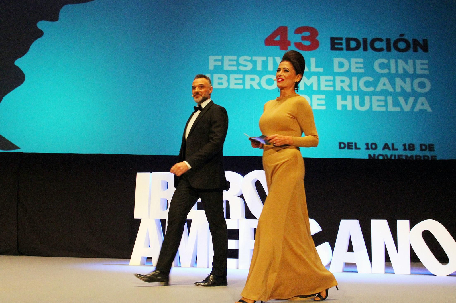 Imágenes de la gala de clausura del Festival de Cine Iberoamericano de Huelva.