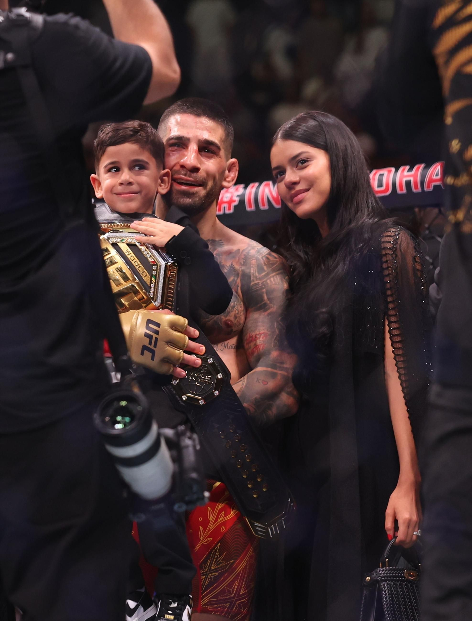 Las fotos de Topuria-Holloway