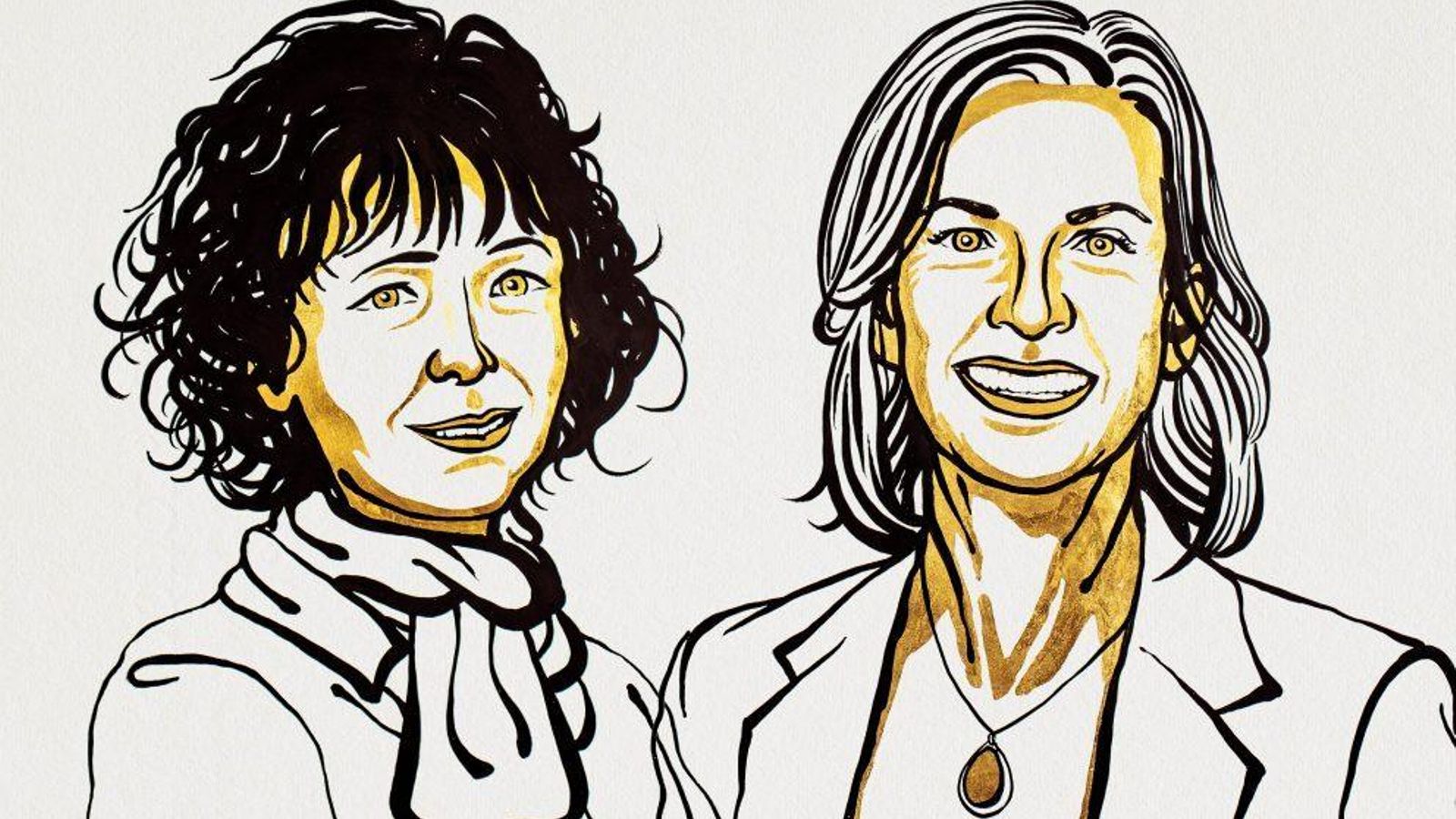 Emmanuelle Charpentier y Jennifer Doudna, Premio Nobel de Química 2020