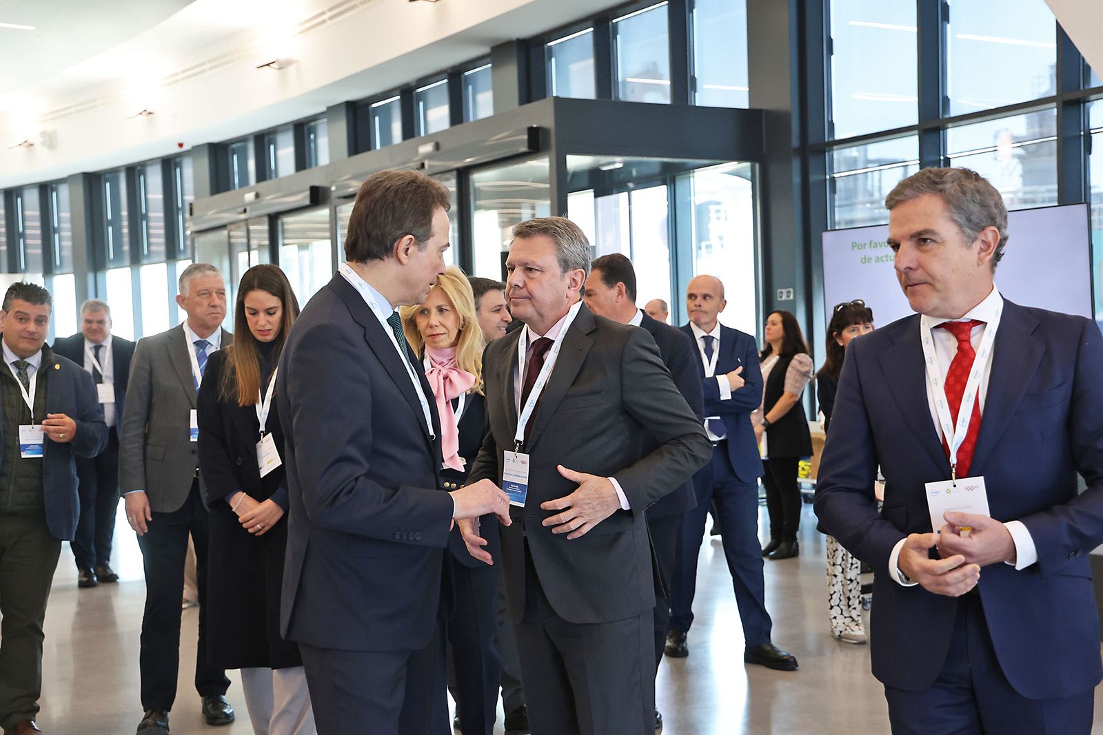 Las fotografías de la presentación del barco de bunkering de GNL y BioGNL 'Alisios LNG', de la filial de Enagás