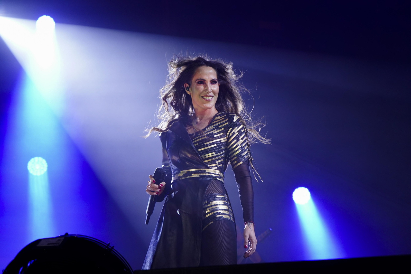 Malú, durante un concierto reciente. Malú, durante un concierto reciente.