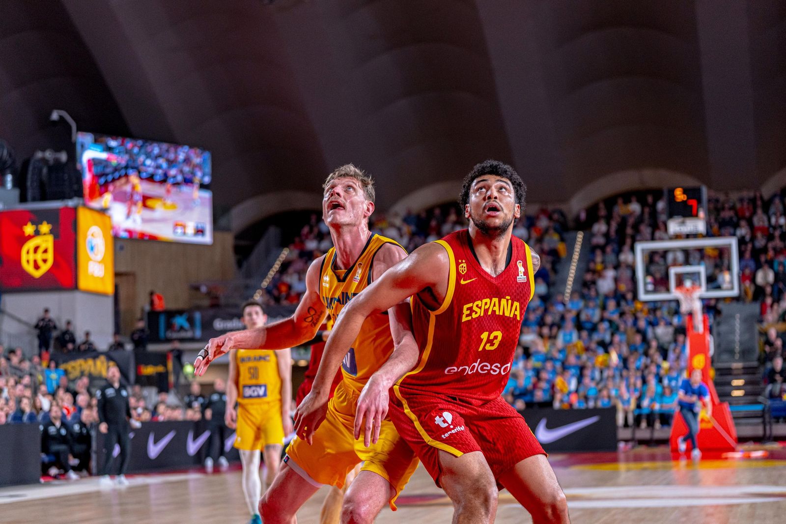 Las mejores fotos del España-Ucrania de baloncesto