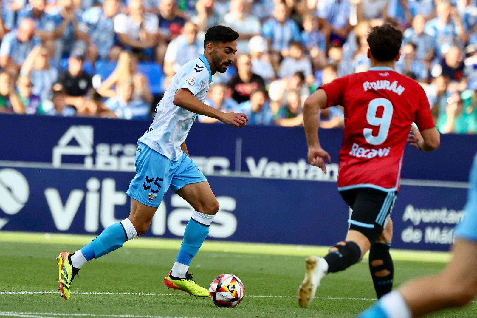 El Málaga CF - Celta Fortuna, en fotos