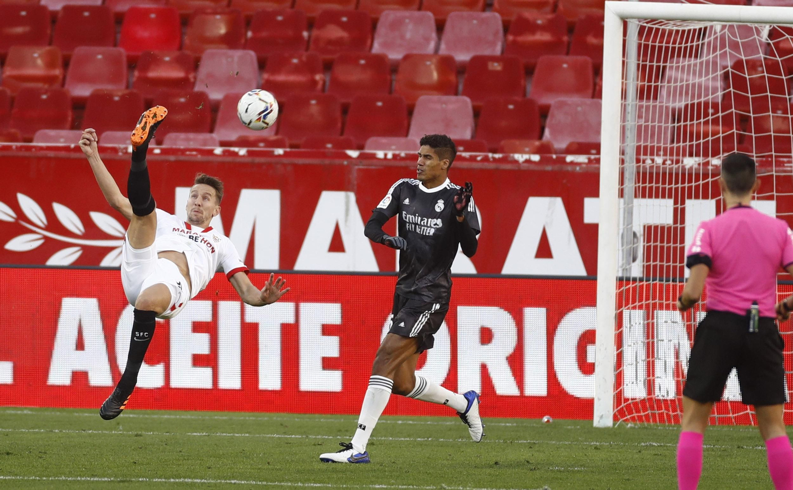Las imágenes del Sevilla -Real Madrid