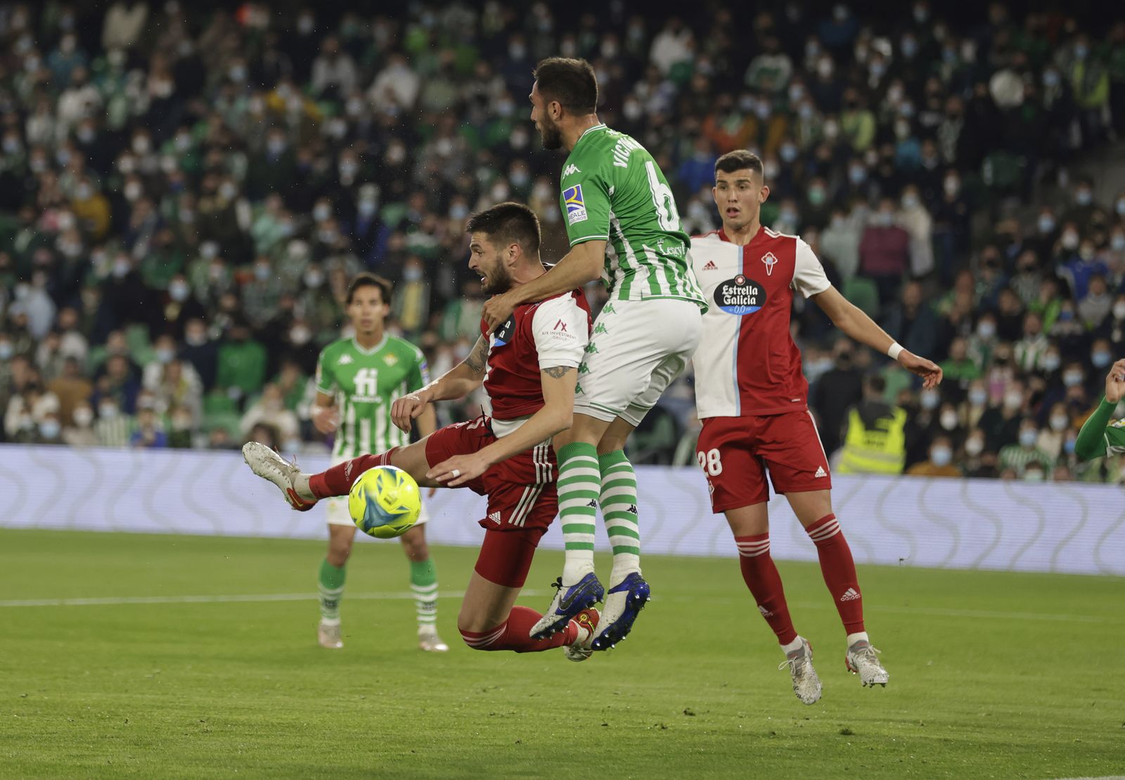 Las imágenes del Betis-Celta