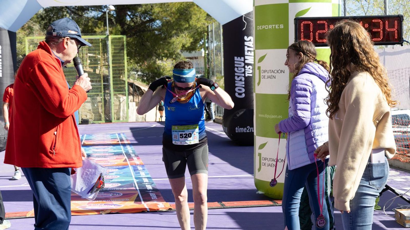 En imágenes: kilómetros para la esperanza de Celia en el CxM Trail Solidario IES Fuente de la Peña (I)