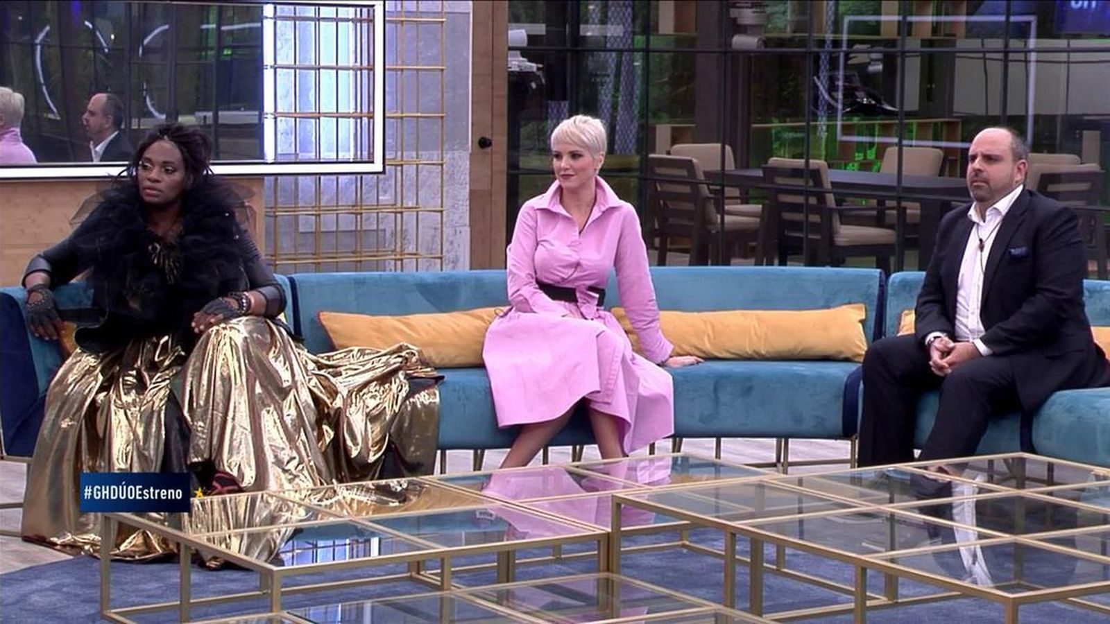 Carolina Sobe, María Jesús Ruiz y Julio Ruz, un trío mal avenido en 'GH Dúo'