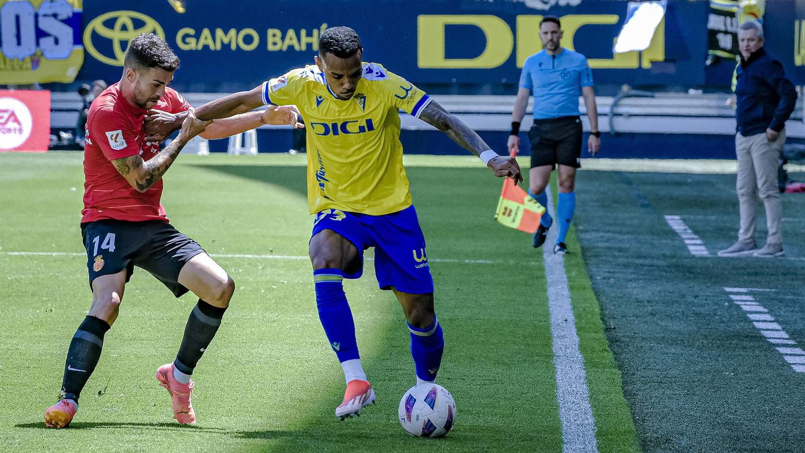 Las mejores imágenes del partido Cádiz CF - RCD Mallorca