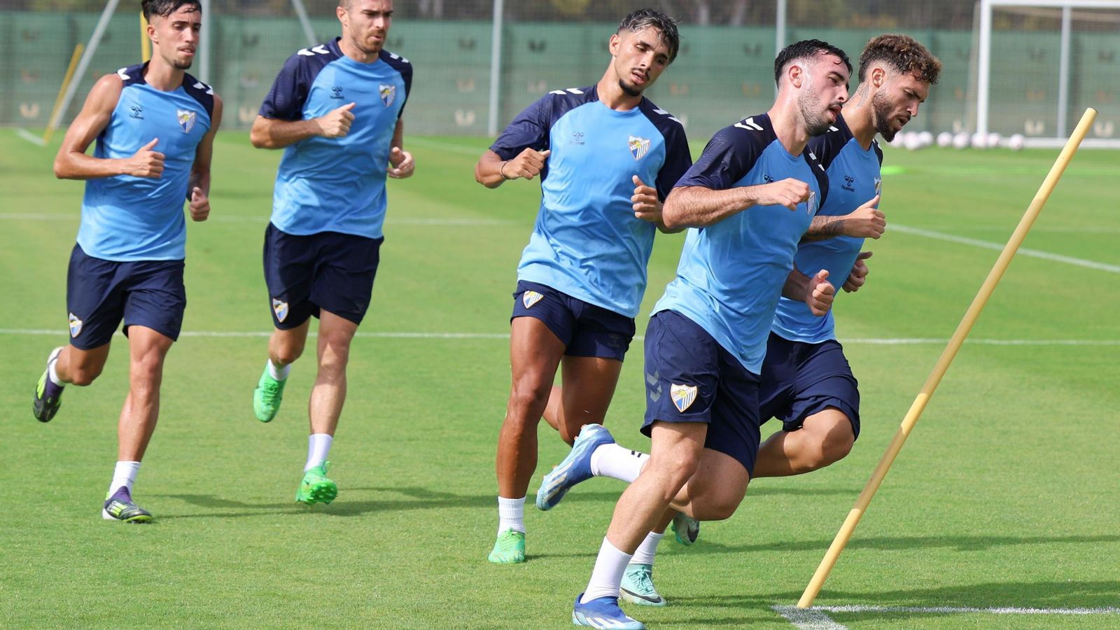 El Málaga CF prueba la Ciudad Deportiva de Arraijanal
