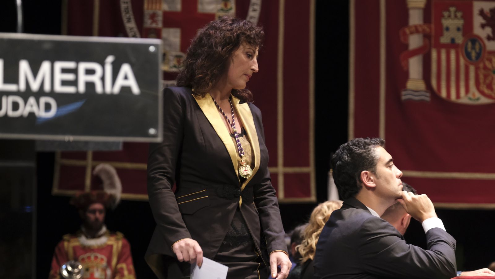 Imágenes de la investidura como Alcaldesa de Almería, de María del Mar Vázquez Agüero