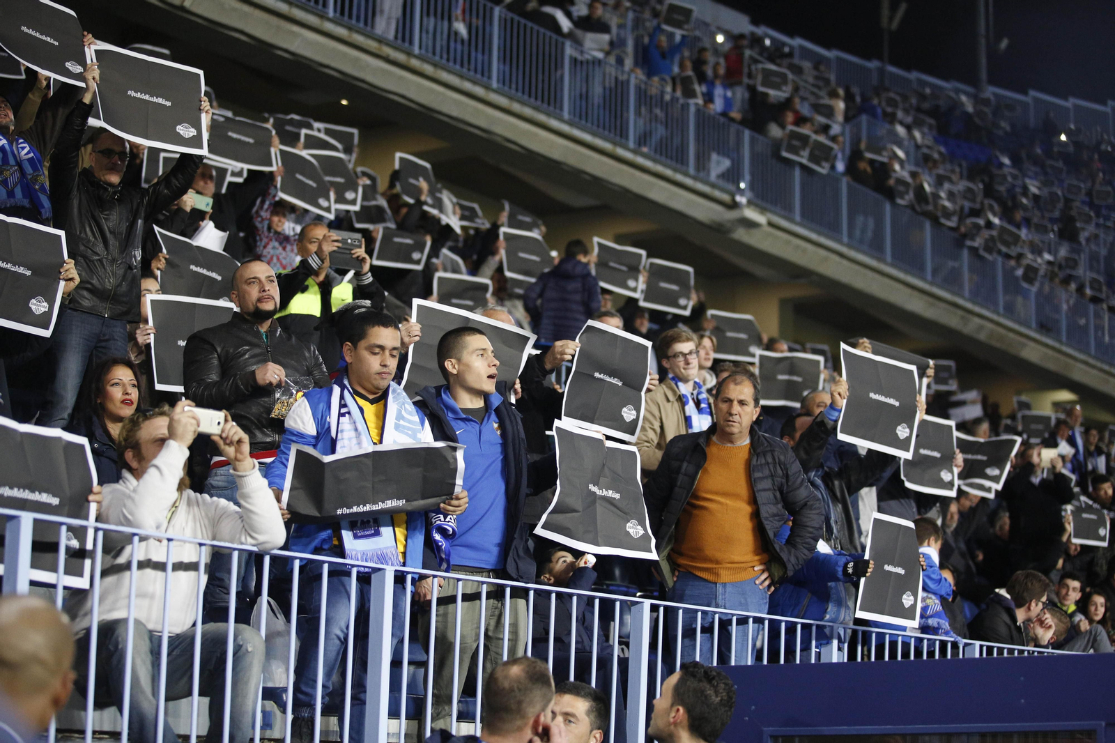 Las imágenes del Málaga-Las Palmas