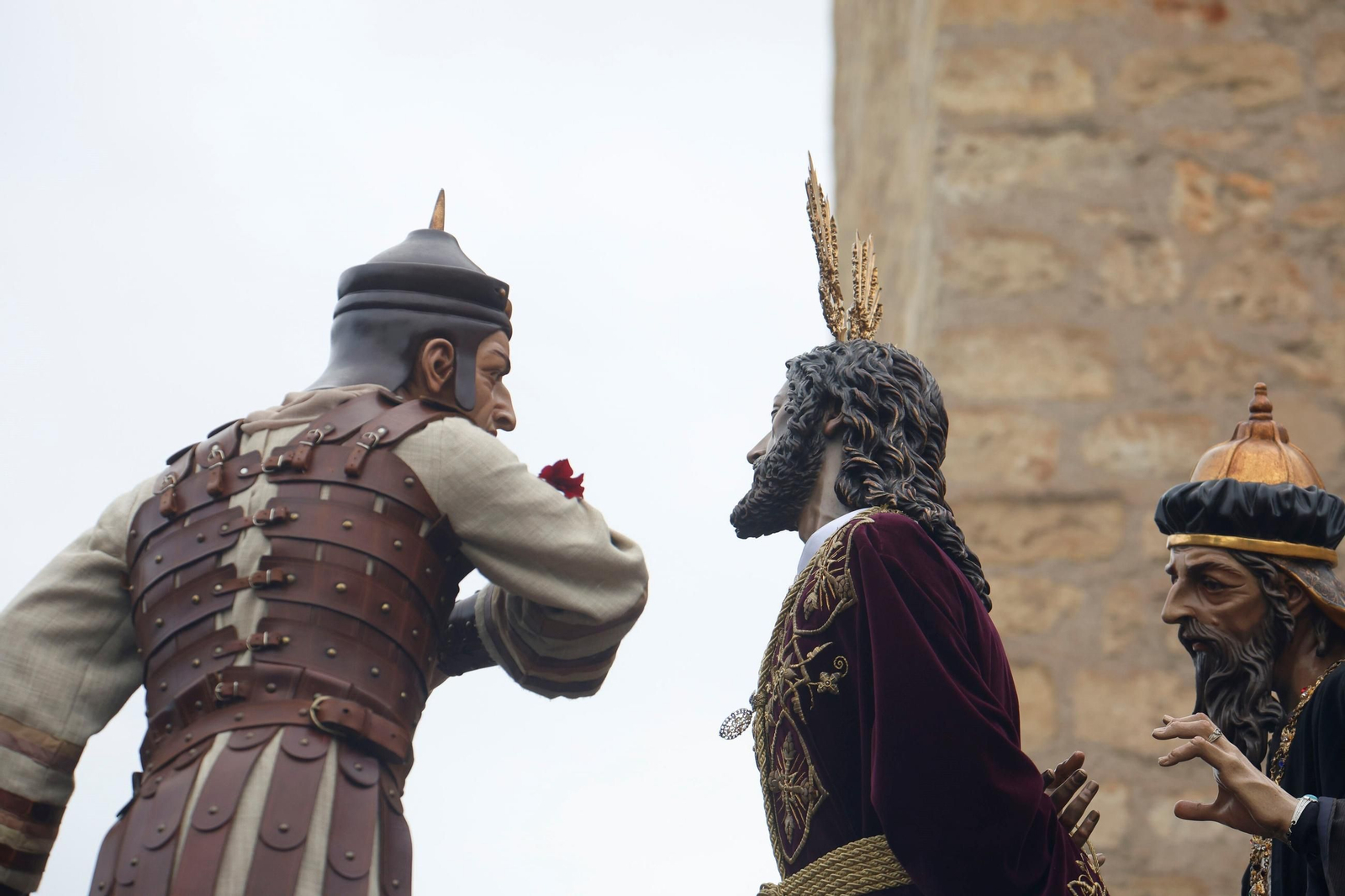 Las imágenes de la hermandad del Perdón  el Miércoles Santo en Córdoba