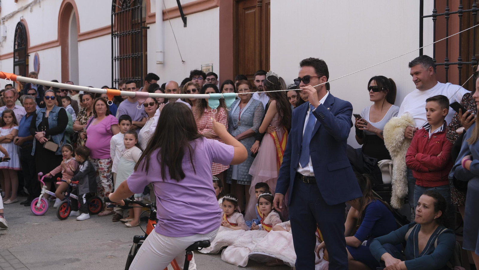 Imágenes de las carreras de cintas en las Fiestas de Canjáyar